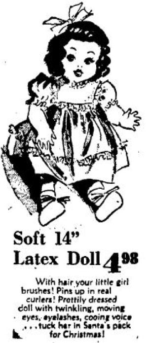 Wisconsin State Journal toy ads: 1950s